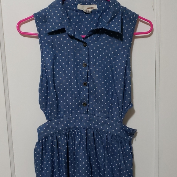 CUTE & CASUAL POKA DOT DRESS 💙 - Picture 3 of 5